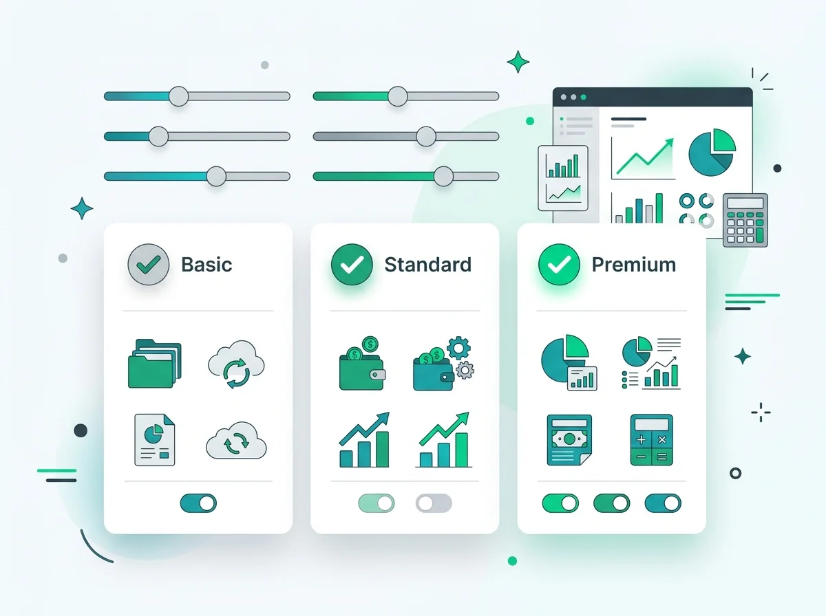 Illustration of accounting service comparison for Malaysian SMEs